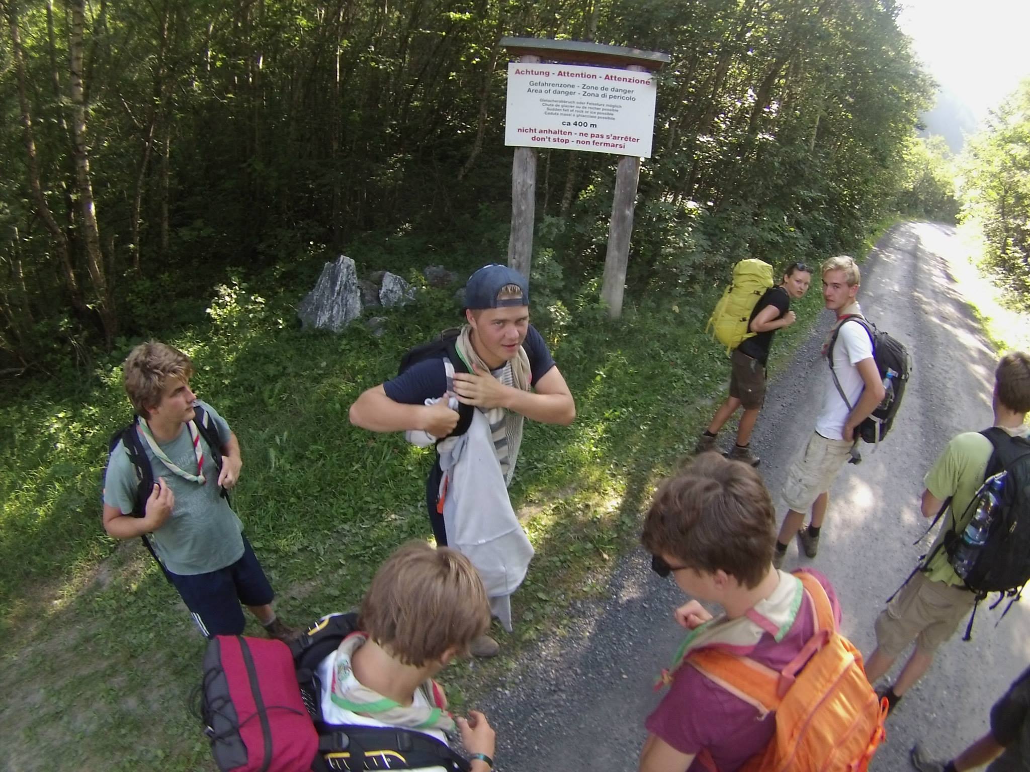 Sint-Martinus den XIIde - Internationaal kamp 2015 Kandersteg + Milaan